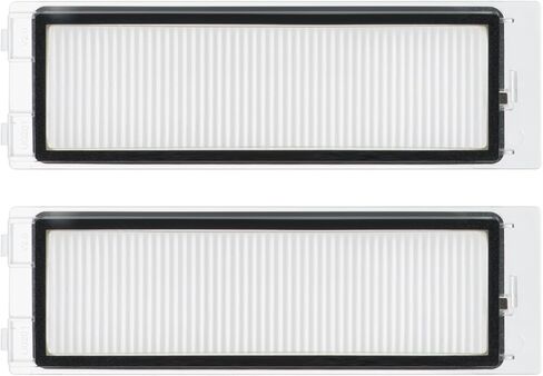 roborock 2 Pack Washable Filter for S8 MaxV Ultra Robot Vacuum Cleaners, High Efficiency Filters Replacement Parts in Saudi Arabia