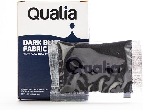 Qualia All Purpose Powder Fabric Dye, Easy to Use Dye for Natural Fabrics: Cotton, Wool, Silk, Wood, & Linen, Ultra Concentrated Colors, Color Mix, 16 Pack in Saudi Arabia