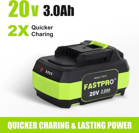 FASTPRO 20 فولت لاسلكي 1/2 بوصة. مفتاح ربط (500 نيوتن متر)، محرك بدون فرش مع بطارية وشاحن 3.0 أمبير، متضمن 4 مقابس وحقيبة تخزين in Kuwait