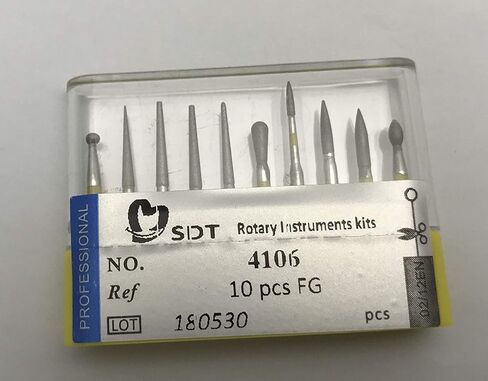 10 PCS Ceramics Composite Polishing Diamond FG Hight Speed Burs in Saudi Arabia