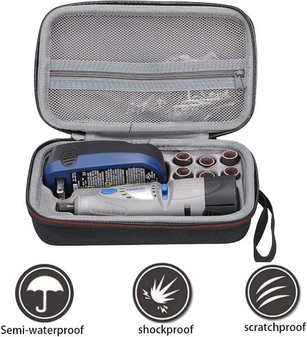 حافظة XANAD لجهاز Dremel 7300-N/8 MiniMite 4.8 فولت للأداة الدوارة اللاسلكية ذات السرعتين (العلبة فقط) in Saudi Arabia