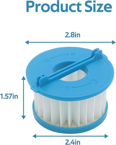 4 Pack A32F02 Replacement Filter Compatible with Ryobi 18V ONE+ Wet/Dry Hand Vacuum PCL702 PCL702B PCL702K in Saudi Arabia