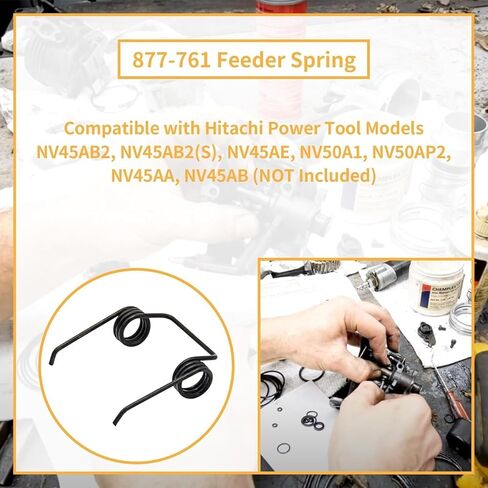 (10PACK) 877-761 Feeder Springs for Hitachi NV45AB2, NV45AB, NV50A1 in Kuwait