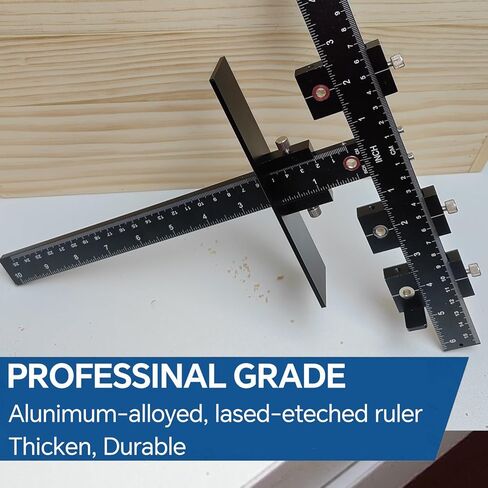 أداة تثبيت أدوات الخزانة، قالب مقبض الخزانة، دليل حفر للتركيب الدقيق للأبواب والدرج، المقابض الأمامية والمقابض، محدد موقع الثقب، قوالب وتد الحفر الخشبية مع صندوق in Kuwait