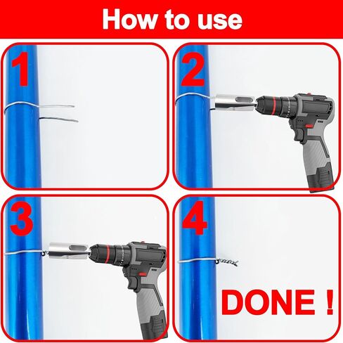 أداة تشاك المثقاب لمشابك عمود سلك ربط سلسلة قياس 9 ومشابك الأنابيب in Kuwait
