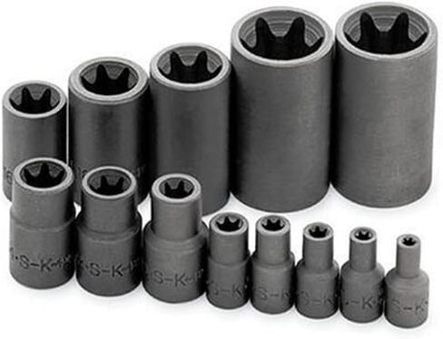 SK 19761 13 Piece 3/8-Inch Drive E4 to E24 Torx Socket Set in Saudi Arabia