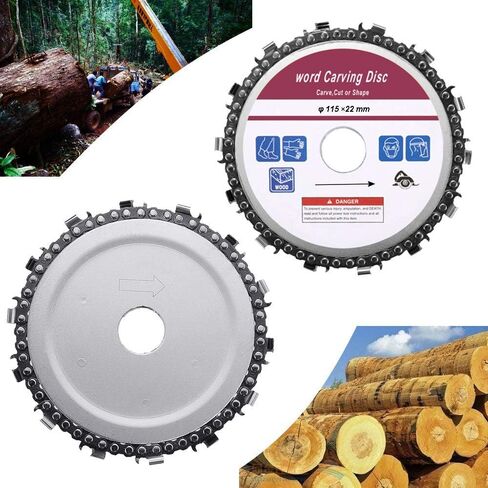 4.5 بوصة زاوية طاحونة القرص 13 الأسنان النجارة سلسلة لوحة الخشب نحت المنشار شفرة القرص 7/8 بوصة مركز ثقب ل 115 مللي متر زاوية طاحونة in Kuwait