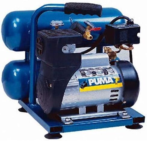 Puma Industries LA5721 Air Compressor, Single Stage Oil-Less Direct Drive Series, 1.0 hp Running, 135 Maximum psi, 2 gal, 33 lb. in Saudi Arabia