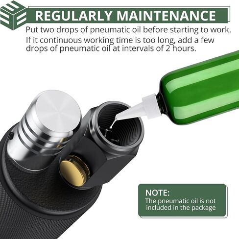 مطحنة زاوية الهواء من EYPINS، مطحنة زاوية هوائية بزاوية 1/4 بوصة 90 درجة شديدة التحمل 20000 دورة في الدقيقة أداة تلميع صنفرة هوائية لطحن الكونتور والتلميع والطحن in Kuwait