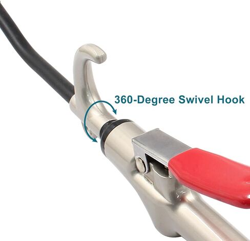 High Power Air Blow Gun with Rubber Guard, Industrial Household Air Nozzle Blow Gun, Aluminum Air Blower Gun Air Compressor Accessories - Multi-Color in Saudi Arabia
