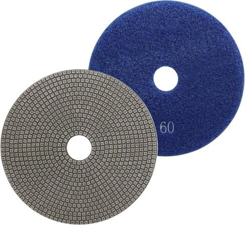5 Inch Electroplated Diamond Polishing Pads for Stone Ceramic Metals Granite Marble Grinding for Sander Grinder(Grit 200-1pc) in Saudi Arabia