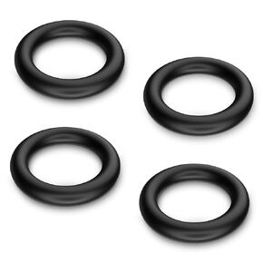 4-Packs Replacement Sealing Rubber Rings, 7.5 * 1.5 MM Sealing "O" Ring to Prevent Air Leakage, Replacement Washer for Air Blow Gun Hose Nozzle, Extend Nozzle