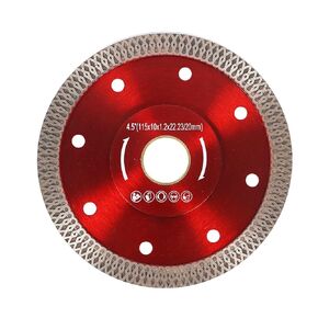 2Pcs 4.5 Inch Diamond Porcelain Saw Blades Ceramic Cutting Disc Wheels for Cutting Ceramic Tile Porcelain Granite Marbles