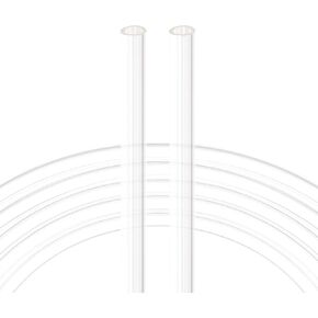 uxcell Pneumatic Tubing, Air Compressor Tube Hose PU Air Line Hose 4mm ID x 6mm OD x 7.7m/25.2Ft Blue