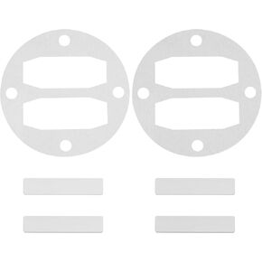 PATIKIL Central Pneumatic Compressor Parts, 2 Sets Replace Freight Air Compressor Head Gasket Kit Reed Valve Replacement