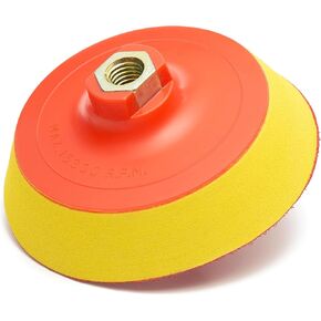 Glass Polish 12636 Buffing Backing Pad for Rotary Polishing Machines - Thread Size 5/8"-11 | Ø 5 inch