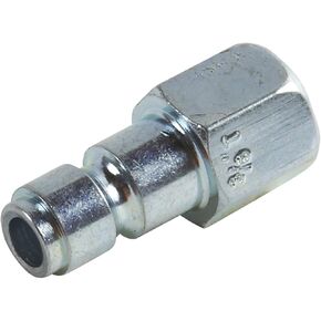 Metabo HPT Automotive Air Plug, 3/8" Body Size, Zinc Plated Steel, 3/8" Female Thread Size (115304M)