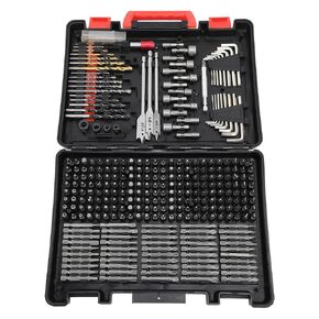 Screwdriver Bit Drill Bit Set with 318Pcs, Multifunctional Drill and Driver Multi Bit Set for Repair Maintenance