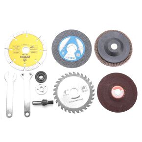 Electric Drill Conversion Angle Grinder Connecting Rod Cutting Disc Polishing Wheel Accessory for Cutting Polishing