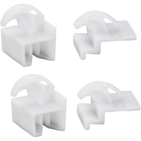 2PCS 3051162 Front and 2PCS 3051163 Rear Drawer Glide Compatible with Kenmore, Electrolux Frigidaire Ranges Replace for AP2121517 AP2121518 PS434226 PS434227