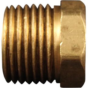 Milton 650 1/4" MNPT x 1/8" FNPT Reducer Bushing Hose Fitting - Box of 10