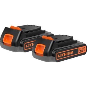 S SKSTYLE Original Replacement for Black and Decke 20v Lithium Battery (LBXR20),Compatible with All black and decker 20V MAX Power Tools
