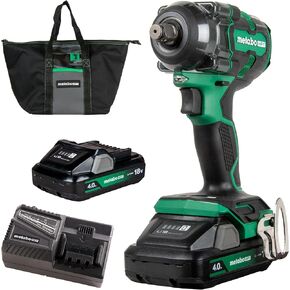 Metabo HPT 18V MultiVolt™ Cordless 1/2-Inch Impact Wrench Kit | WR18DH