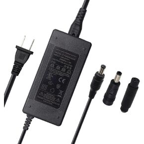 29.4V 2A AC Power Supply Charger 24V 25.2V 25.9V AC-DC 5.5 x 2.1 mm Plug with 5.5 x 2.5 mm Tip for 7S 24V Lithium Battery Pack
