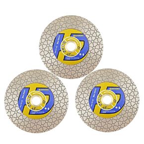 Diamond Saw Blade - 4-1/2inch (115mm) Diamond Tile Cutting Blade for Ceramic Porcelain Tile Marble Granite Quartz Dekton Artificial Stone