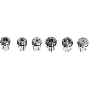 6PCS ER32 Spring Collet Set 1/8, 1/4, 3/8, 1/2, 5/8, 3/4, Fit for CNC Engraving Milling Lathe Chuck Tool