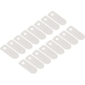 PATIKIL Air Compressor Valve Plate, 16 Pack Metal Replacement Accessory for Air Compressors, 13mmx33mm