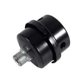 3/8" 16MM Metal Air Compressor Filter Silencer, Air Compressor Intake Filter Sound Muffler Silencer, Suitable for Oil-Less Air Compressor