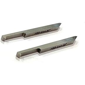 Double End Internal External Threading HSS Tool Set for Lathe Machine (10 X 10 MM SHANK)