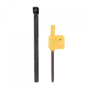 uxcell 0.24" Shank Lathe Indexable Boring Bar Turning Tool Holder Right-Hand SO6H-SCLCR06 95°
