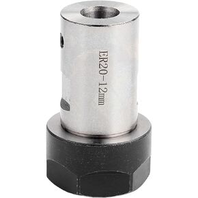 C25-ER20-50L Collet Holder Spindle Cutter Bar Motor Shaft Clamping Tool Bar For CNC Milling Boring Grinding (12mm)