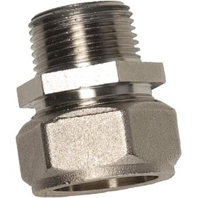 Maxline M8003 Straight Fitting for 3/4-Inch Tubing with 3/4-Inch Male NPT Thread rapid air