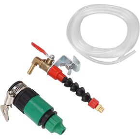 Mumusuki Grinder Machine Tool Dust Remover Water Sprayer, High Speed Multi Angle Misting System Water Sprayer for Marble Brick Tile Cutting Machine Grinder (5m Water Hose)