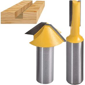 1/2 Inch Shank Window Grill Grill Muntin Mullion Router Bit Set 2Pcs Woodworking Tenon Milling Cutters By HOHXEN