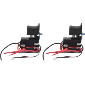 Stable Performance Handheld Drill Switch Trigger, Power Tool Trigger Switch, Plastic+Aluminium Electrical Drill for Power Tool