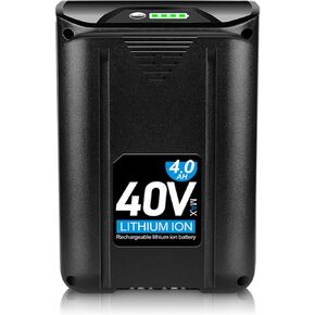 40V 4.0Ah Replacement for Kobalt 40V Battery Kobalt KB2540C-06 Lithium Ion Battery KB440-03 KB640-03 KB240-06 KB240C-06 KB640-06 KB245-06 Kb540-06 ‎Cordless Power Tool Battery