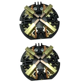 22-22-2657 2656-20 18v 1/4 Hex Impact Driver Brushes Assembly Carbon Brush Set Durable Grinder Pack of 2 Replacement for Milwaukee