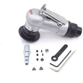 Mini Chamfering Machine 45 Degree Manual Linear Pneumatic Chamfering Tool High Precision Blade Type Air Beveling Tools Edge Beveler for for Trimming and Deburring
