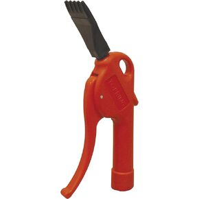 TOPRING 60.392 AIRPRO Air Blow Gun for compressor, Airflow Control, Non-Restricted Nozzle Tip, 8 mm x 10 cm (4") Bent Tube, High-Performance Model, Series 60
