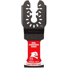 Diablo AMPED™ Demo Demon™1-1/4 in. Carbide Teeth Oscillating Blade for Nail-Embedded Wood