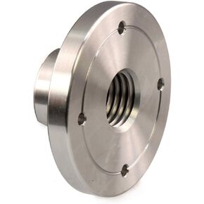 3" Steel Lathe Faceplate, 1" x 8TPI