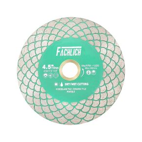 Diamond Tile Saw Blade 5" 125mm Cut Off Wheel for Cutting and Grinding Porcelain Ceramic Tile Marble Artificial Stone