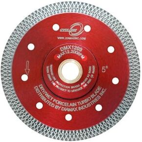5" Cyclone Mesh Rim Diamond Blade for Porcelain
