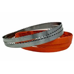 65 x 5/8 x 4TPI (2 Pack) Bone-in Bandsaw Blades Meat Cutting 65 in. Length x 5/8 in Width x .022 Thickness x 4 TPI Band Saw Blade for Cutting Bone and Meat