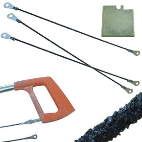 Carbide Rod Saw Blade 6 inch x 5pk 150mm Tungsten Carbide Rod Saw Blade with Eyelets for Coping Saw for Plaster Drywall Cement Board Fiberglass Tile and Cast Iron