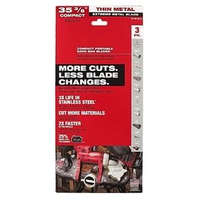 for Milwaukee 48-39-0619 35-3/8 in. Extreme Metal Band Saw Blades 12/14 TPI 3 pk in Saudi Arabia